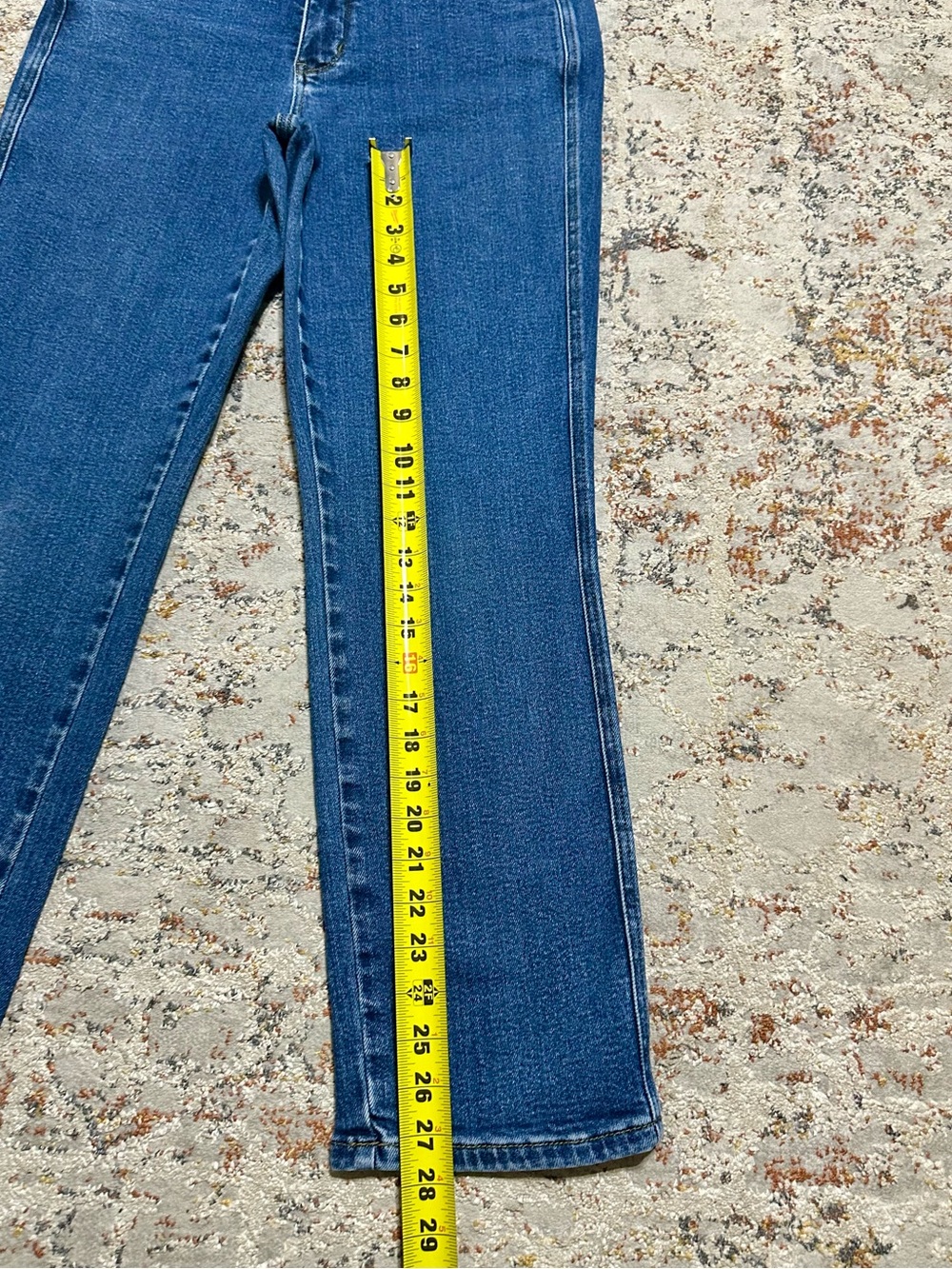 Judy blue High Rise Tummy Control Straight leg jeans size 11/30 - Picture 6 of 10